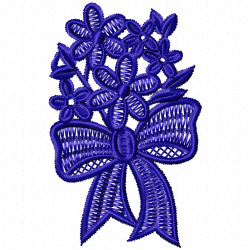 Flowers Embroidery Design 2